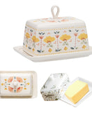 Clementine Butter Dish And Tray