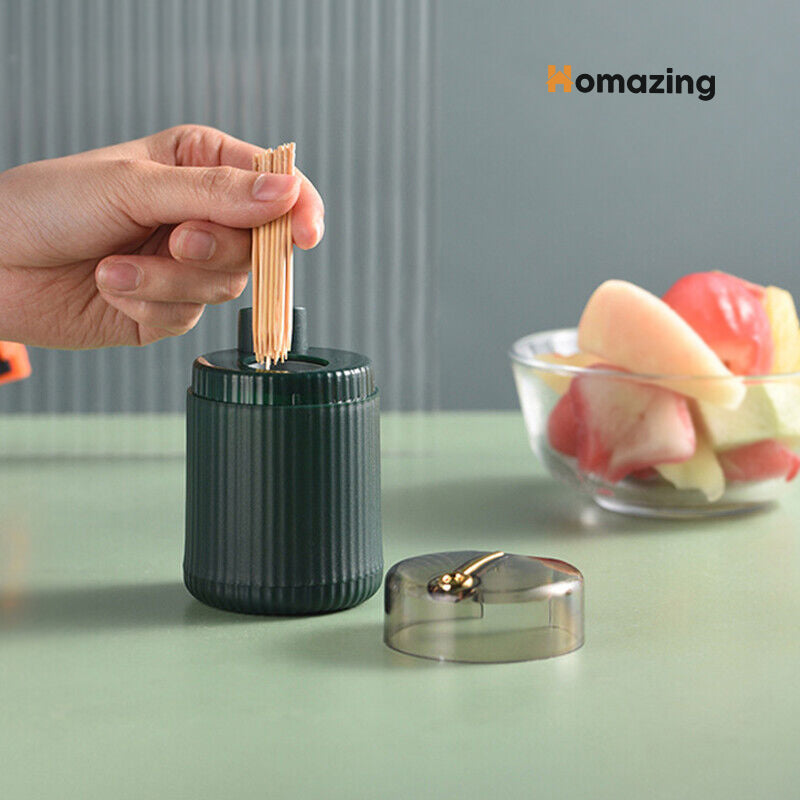Toothpick Holder Push To Pop Up
