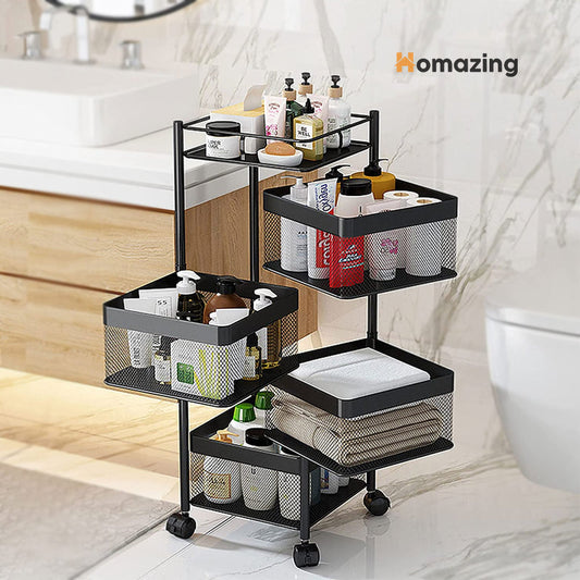 Premium Square Metal Trolley