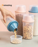 Grain Cereal Storage Jar With Cup