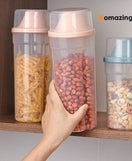Grain Cereal Storage Jar With Cup
