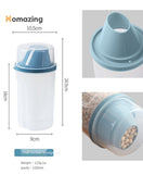 Grain Cereal Storage Jar With Cup