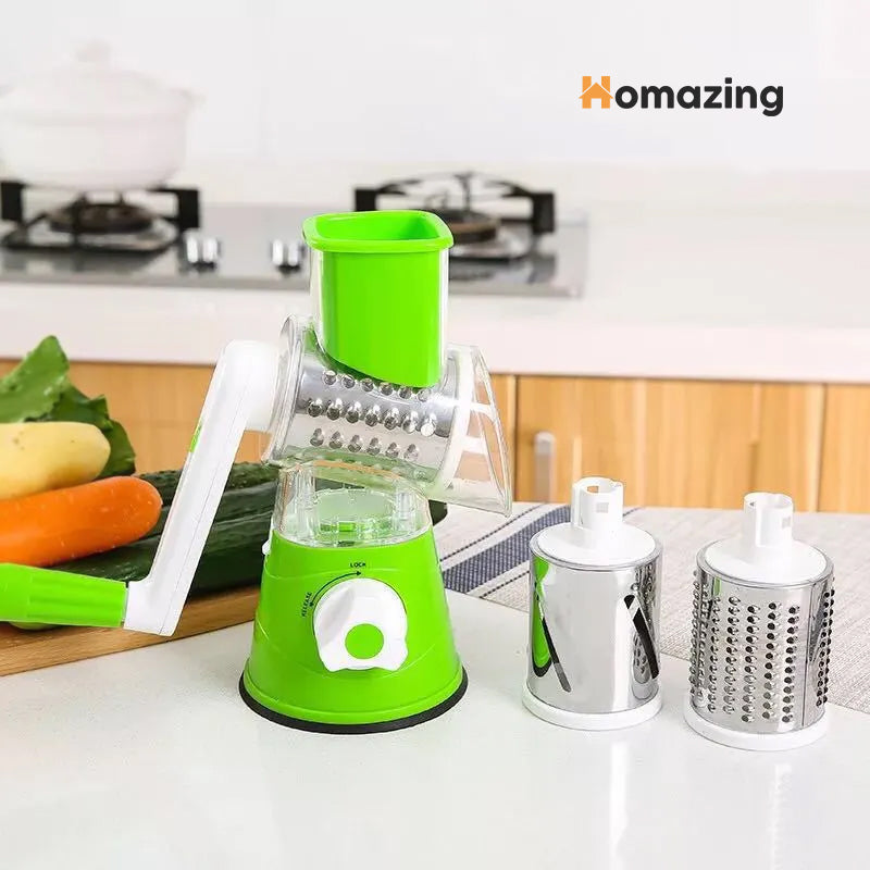 3 In 1 Manual Vegetable Slicer Machine