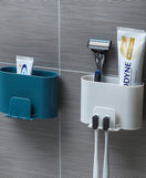 Toothpaste & Brush Holder Wall Mounted