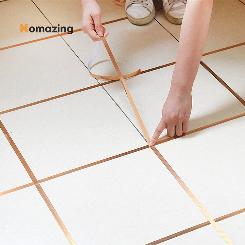 Tile Sticking Golden Tape