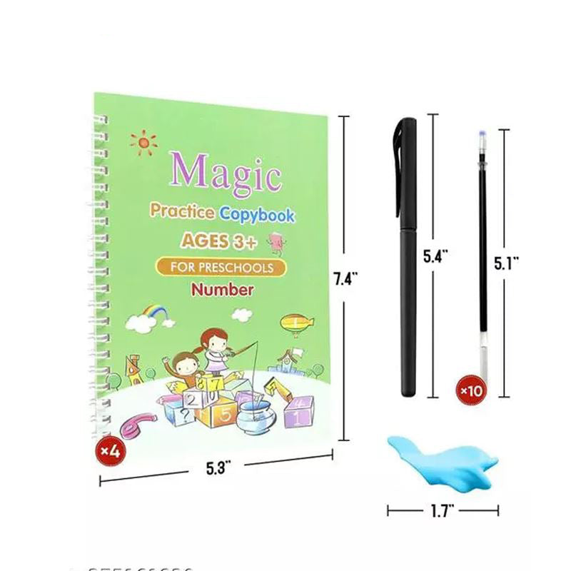 Magic Handwriting Practice Notebook For Kids