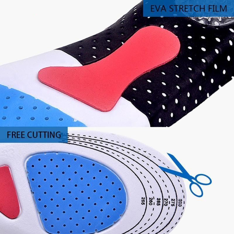 1 Pair Silicone Foot Insoles Pad