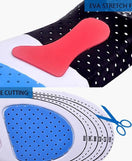 1 Pair Silicone Foot Insoles Pad