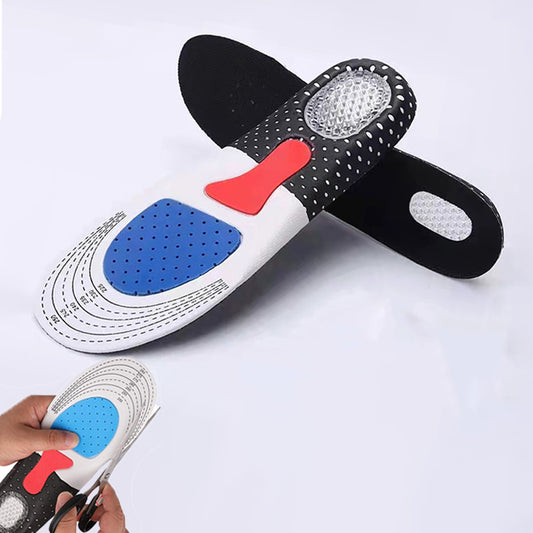 1 Pair Silicone Foot Insoles Pad