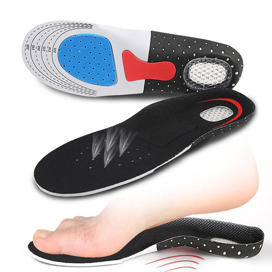 1 Pair Silicone Foot Insoles Pad