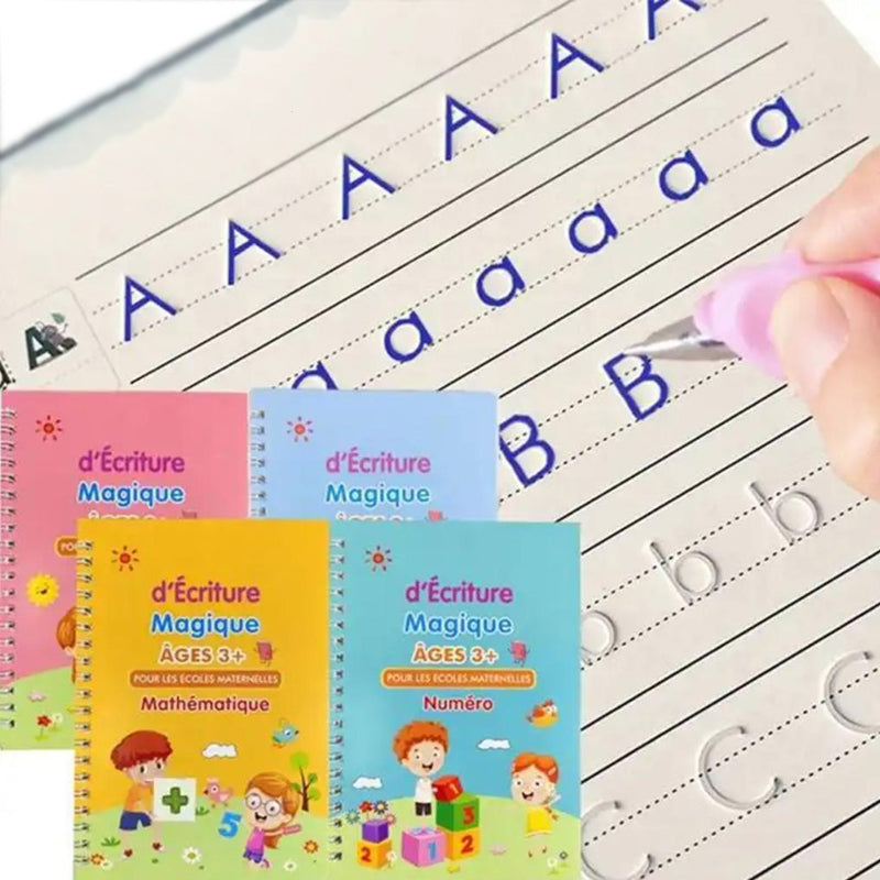 Magic Handwriting Practice Notebook For Kids