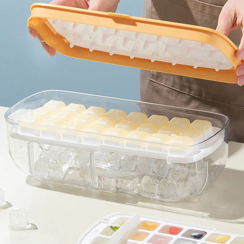 Silicone Press Type Ice Maker Box