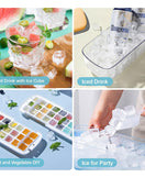 Silicone Press Type Ice Maker Box