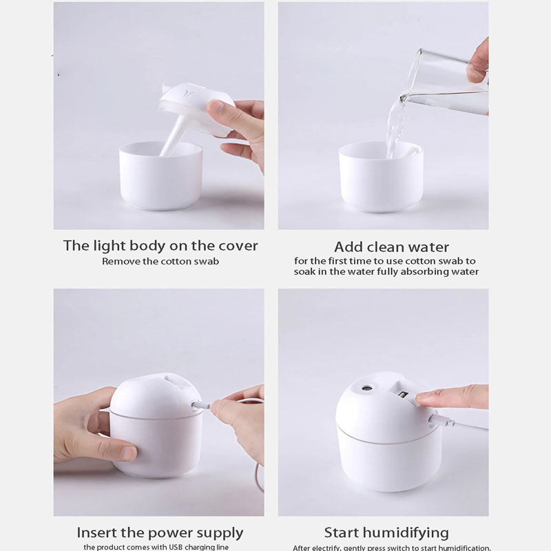 Air Humidifier With Night Light