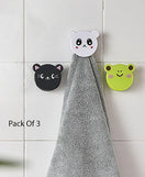 Towel Napkin Storage Cloth Clip Adhesive Pack Of 3pc