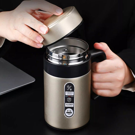 Thermos Vacuum Flasks Mug With Handle