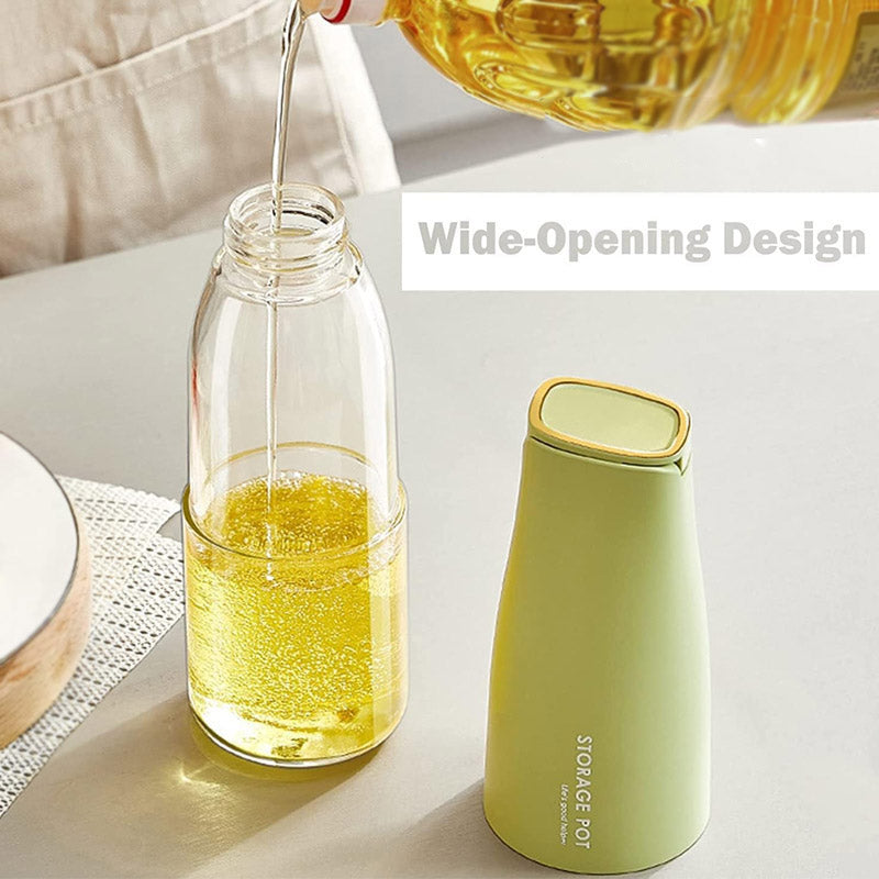 Glass Oil Bottle 450Ml