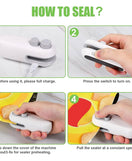 Bag Sealer Rechargeable 2 In 1- Heavy Duty