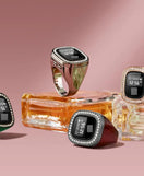 Diamond LED Rechargeable Zikr Ring Islamic Digital Tasbeeh Ring