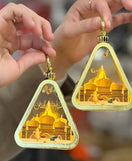 LED Metal Ramadan Lantern Decorative Islamic Festival Light
