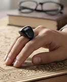 Smart Digital Tasbih Zikr Ring Rechargeable LED Prayer Counter Ring
