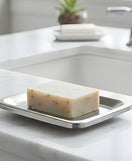Stainless Steel Classy Smiley Soap Dish Rustproof Bathroom Soap Holder