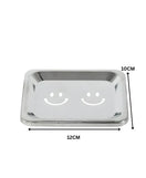 Stainless Steel Classy Smiley Soap Dish Rustproof Bathroom Soap Holder