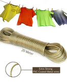 20 Meter Nylon PVC Laundry Rope Heavy Duty Clothes Drying Line