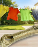 20 Meter Nylon PVC Laundry Rope Heavy Duty Clothes Drying Line