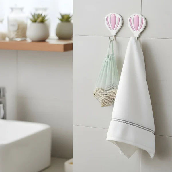 2 Pcs Balloon Hooks Strong Self Adhesive Wall Hooks