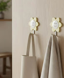 2 Pcs Sunflower Hooks Self Adhesive Decorative Wall Hooks