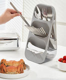 3 Layer Cutlery Stand Multi Tier Kitchen Organizer
