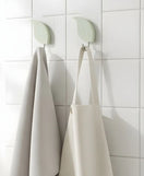 2 Pcs Leaf Hooks Self Adhesive Decorative Wall Hooks