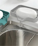 Silicone Soap Dish with Drainage Non Slip Bathroom Soap Holder