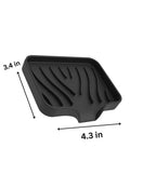 Silicone Soap Dish with Drainage Non Slip Bathroom Soap Holder