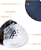 Solar Waterproof Outdoor LED Light  Pack of 2