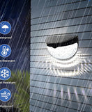 Solar Waterproof Outdoor LED Light  Pack of 2