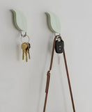 2 Pcs Leaf Hooks Self Adhesive Decorative Wall Hooks
