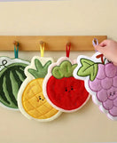 Cute Vegetable Garden Wipe Hand Towel