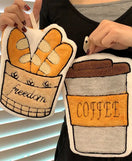 Cartoon Pattern Hand Cloth Towel Soft Absorbent Hanging Hand Towel