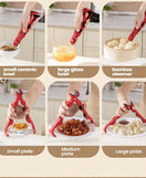 3 in 1 Hot Plate Gripper Multi Angle Anti Scald Bowl Holder