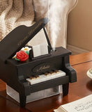 Piano Style Aroma Diffuser Ultrasonic Mist Humidifier With LED Light