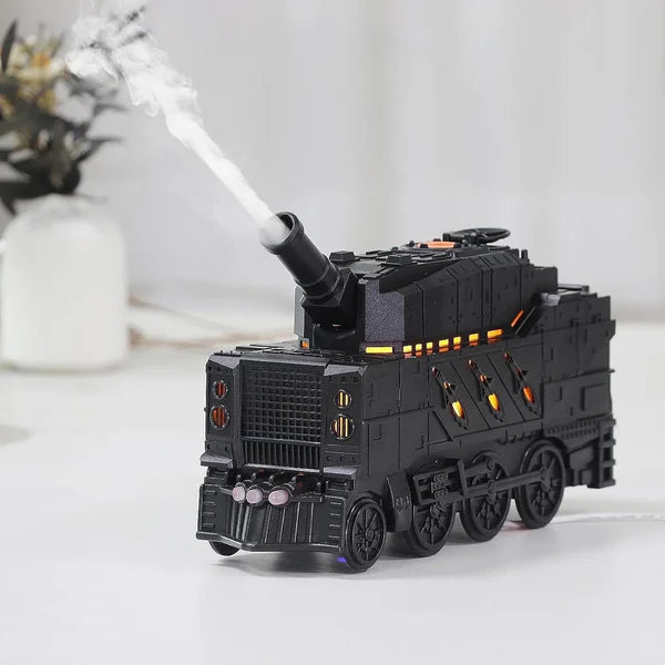 Steam Train Aroma Diffuser LED Mist Humidifier