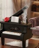 Piano Style Aroma Diffuser Ultrasonic Mist Humidifier With LED Light