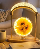 Sunflower Crystal LED Table Lamp Decorative Night Light