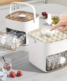 Easy Press Type Ice Cube Bucket