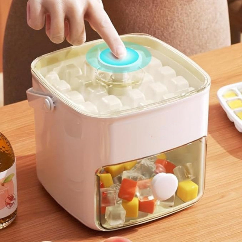 Easy Press Type Ice Cube Bucket