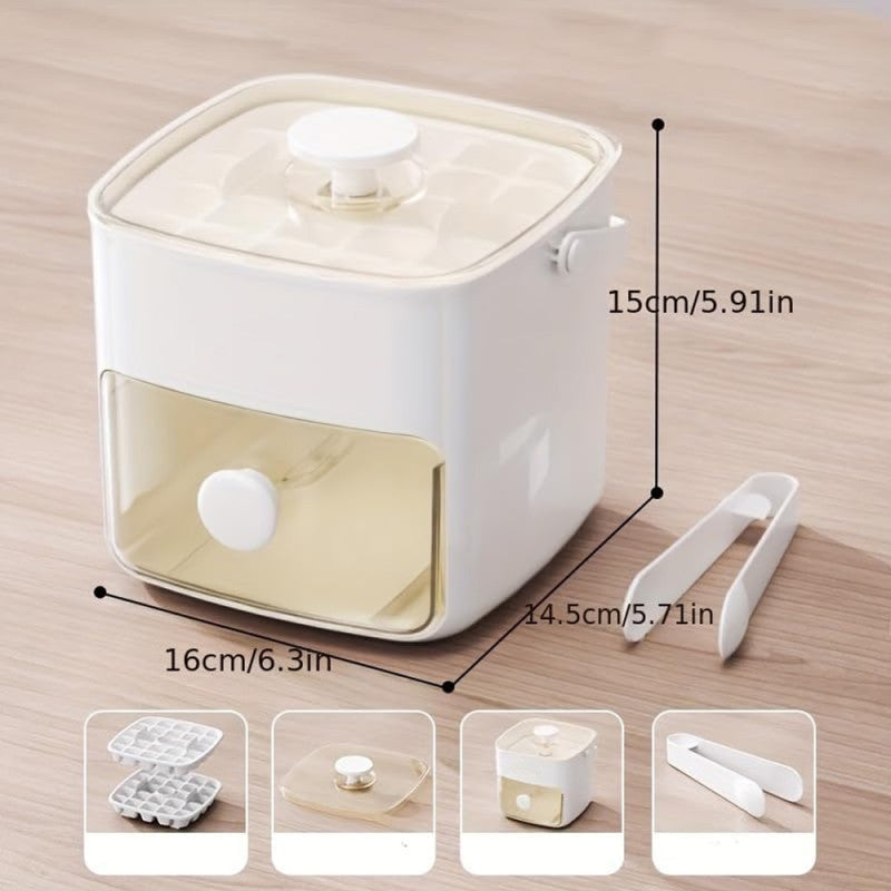Easy Press Type Ice Cube Bucket