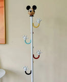 Mickey Mouse Cloth Stand Metal Heavy Duty Garment Rack