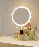 LED Makeup Mirror With Makeup Organizer Premium Product